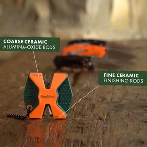 Two-Step Ceramic Sharpeners-Blaze Orange Carded 3