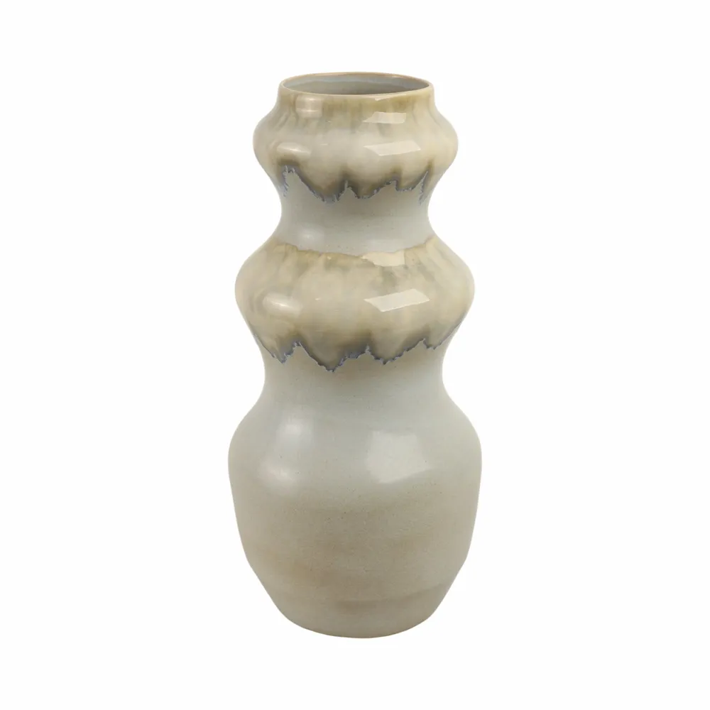 CHASEBURN GRAY VASE 19 (IN)