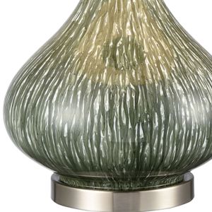 Northcott 28'' High 1-Light Table Lamp - Green 4