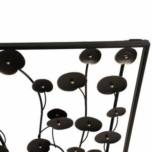 NEWTONCROSS SET OF 2 BLACK METAL WALL 36 (IN) 6