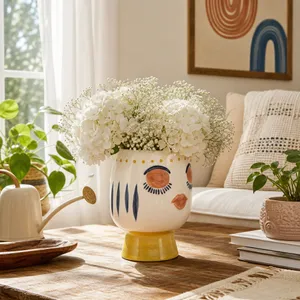 ROSSLAND IVORY PLANTER 8 (IN) 12