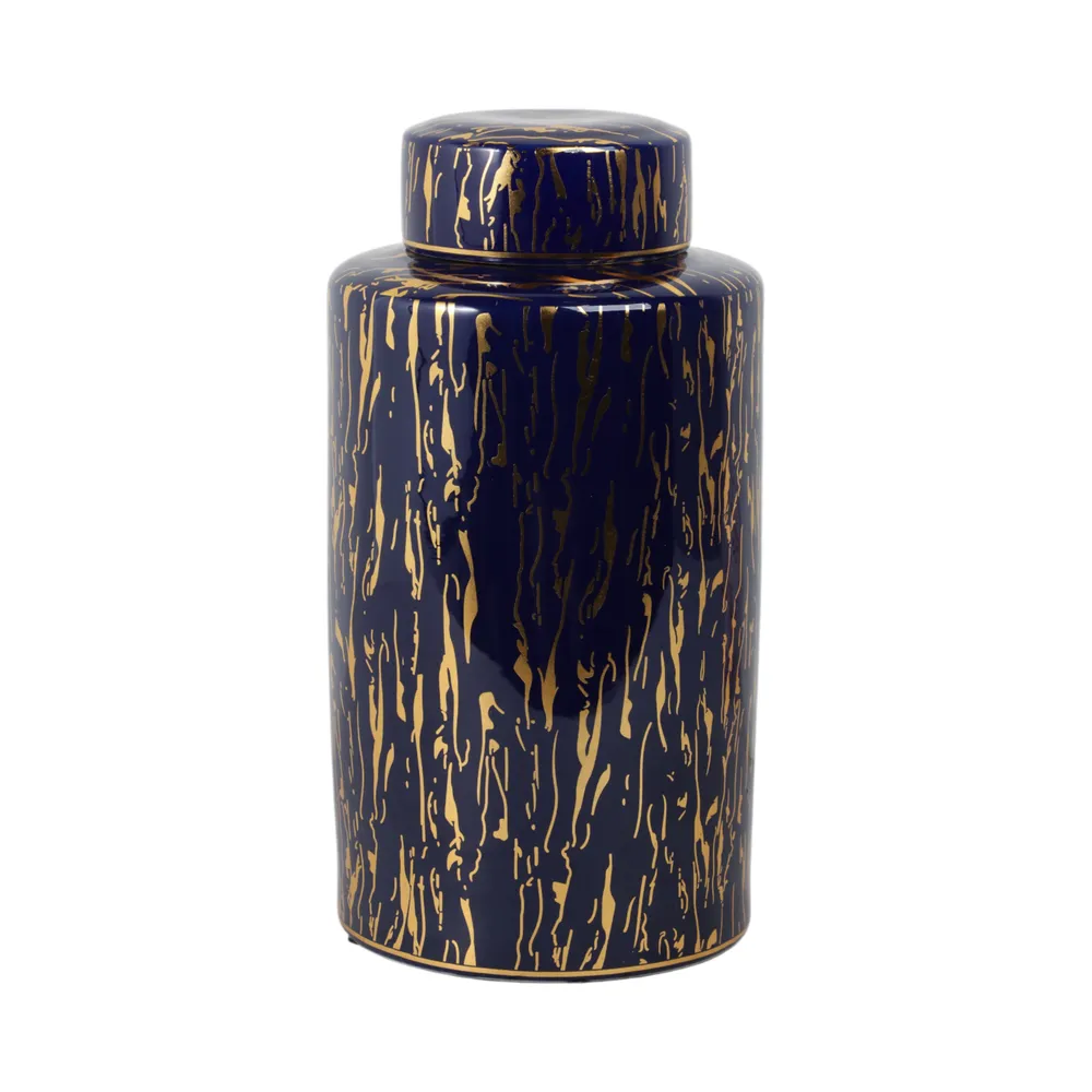 DUFFYSHAW BLUE JAR 16 (IN)