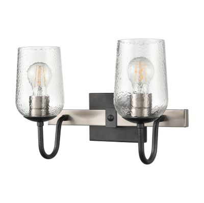 Blakely 10.5″ High 2-Light Vanity Light - Brushed Nickel