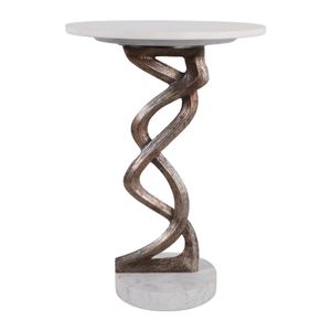 SHAYSHAW WHITE TABLE 23 (IN) 1