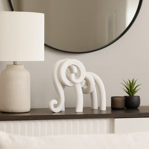 LINDENWAY WHITE DECOR 11 (IN) 2