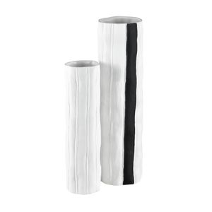 Clark Vase - Striped Black 5