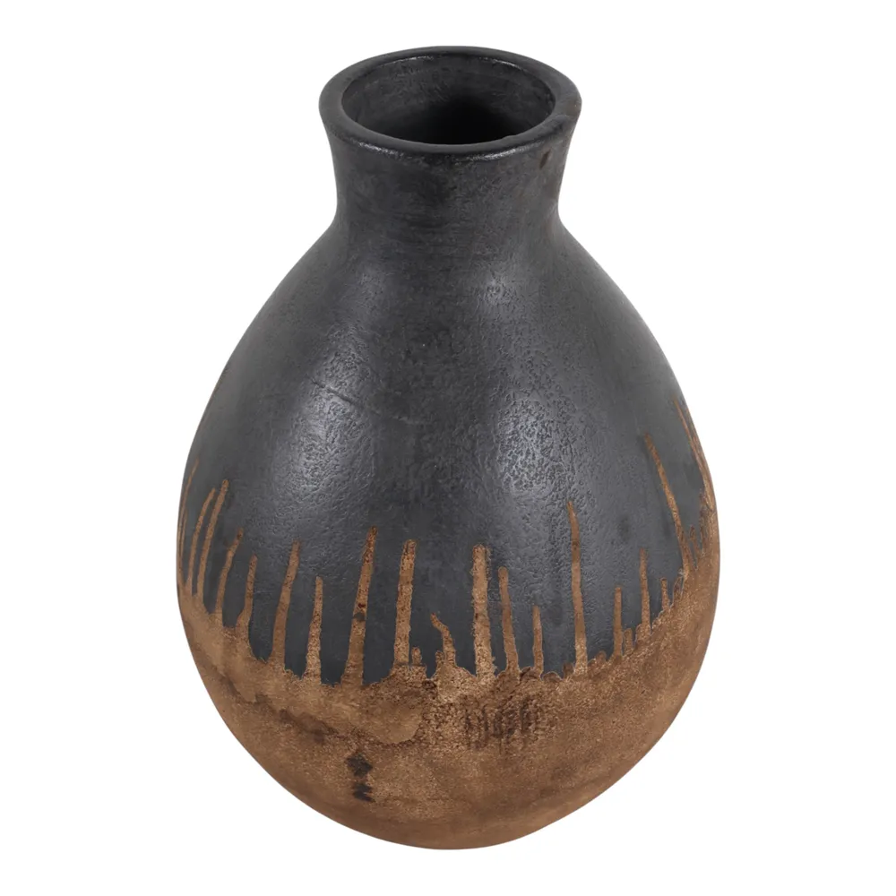 MONROEMILL BLACK VASE 17 (IN)