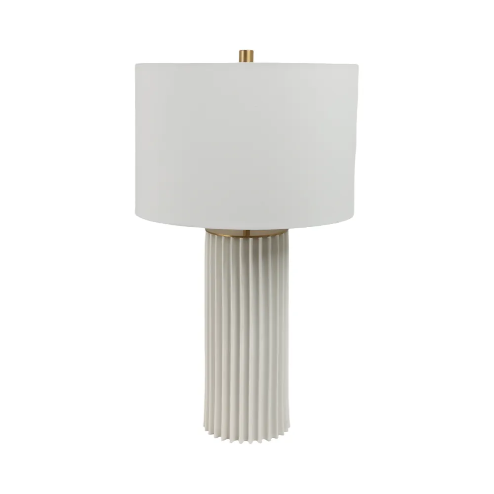 HANNAHBURN WHITE LAMP 27 (IN)