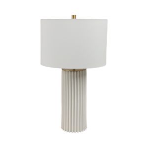 HANNAHBURN WHITE LAMP 27 (IN) 1