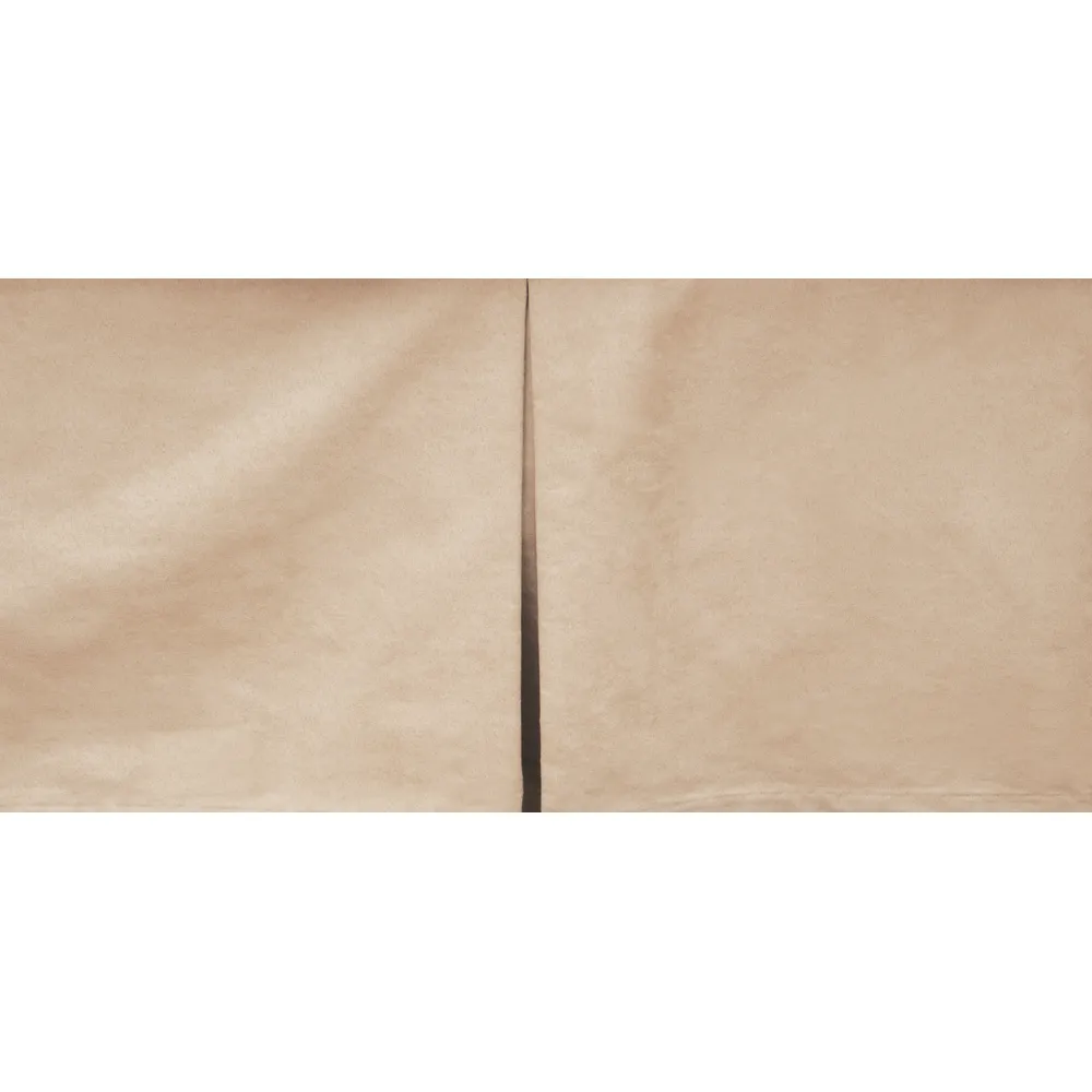 Alaska Bedskirt - Full - Chamois Suede
