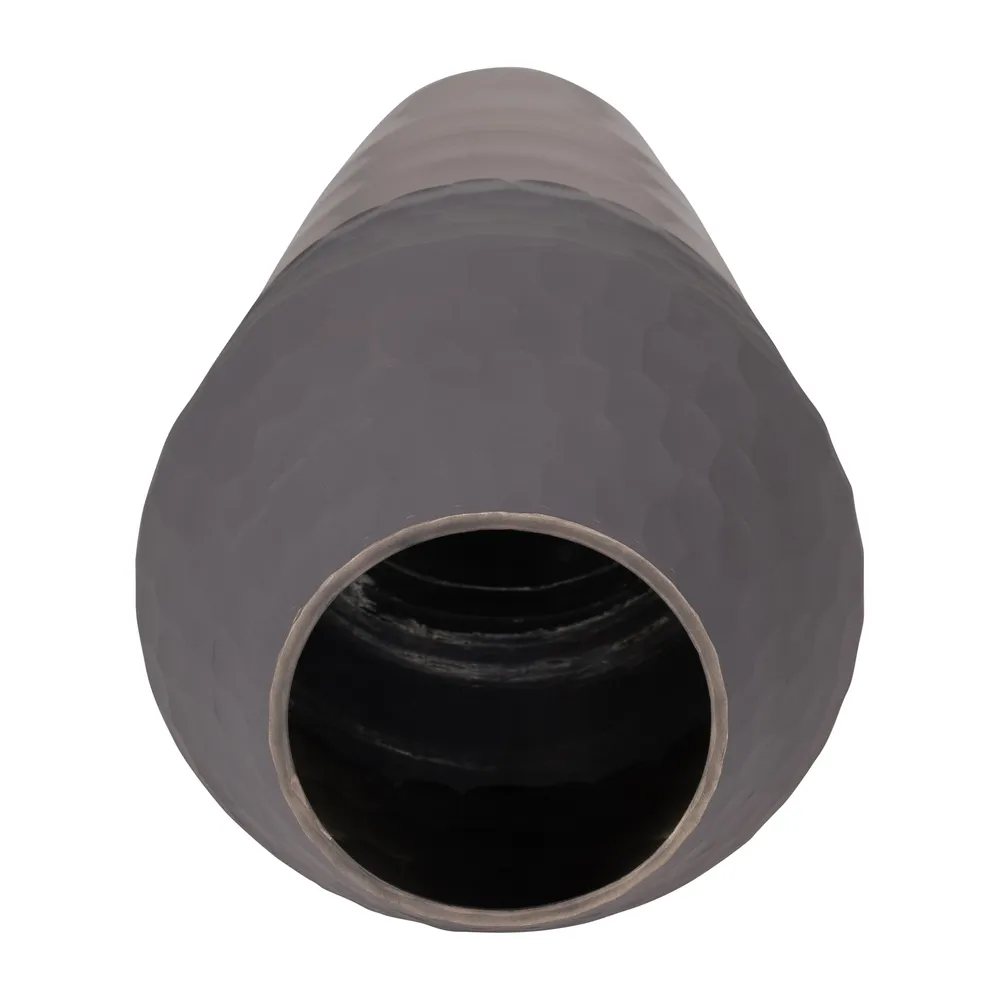 DAYTONSHAW BRONZE GLASS VASE 17 (IN)