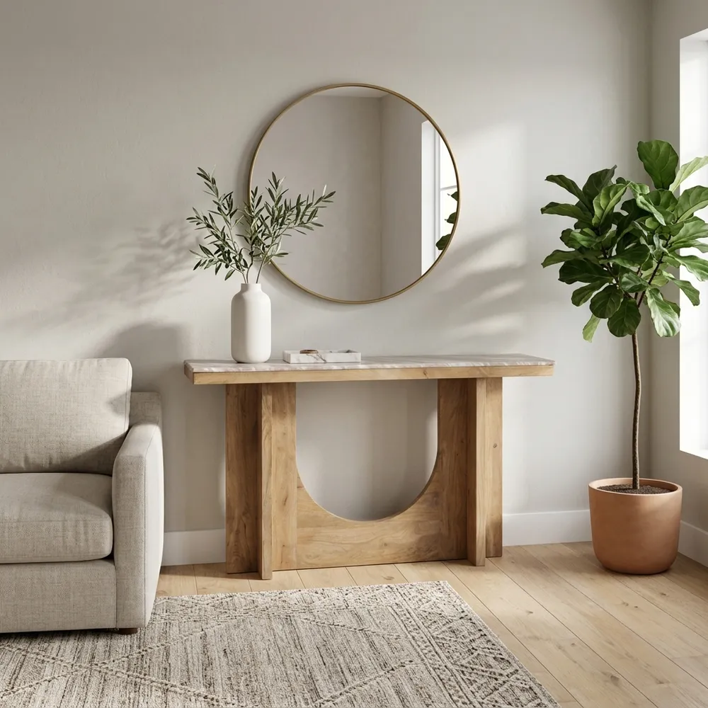DEANHAM TAN CONSOLE 52 (IN)