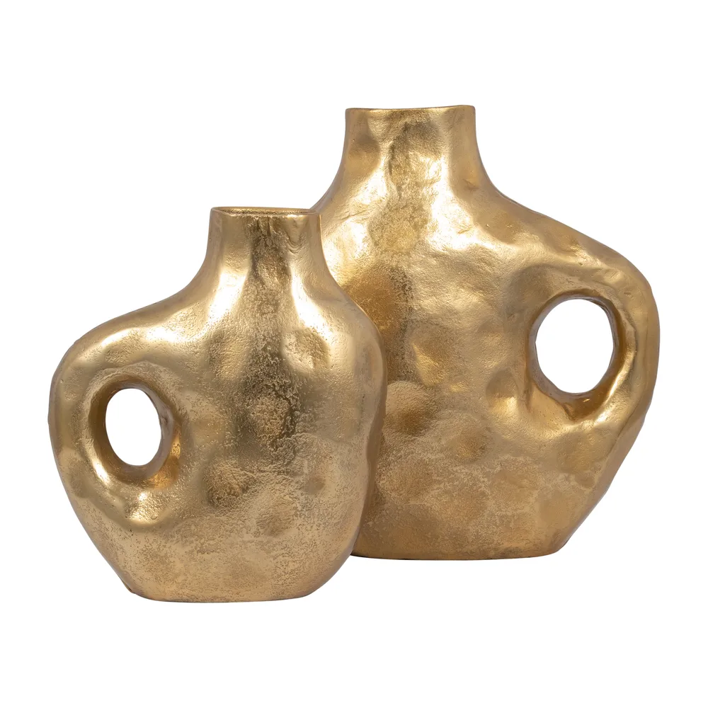HALDENWORTH GOLD VASE 11 (IN)