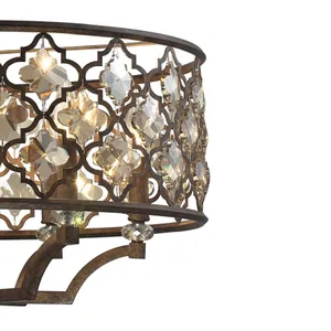 Armand 24'' Wide 6-Light Chandelier - Weathered Bronze 4