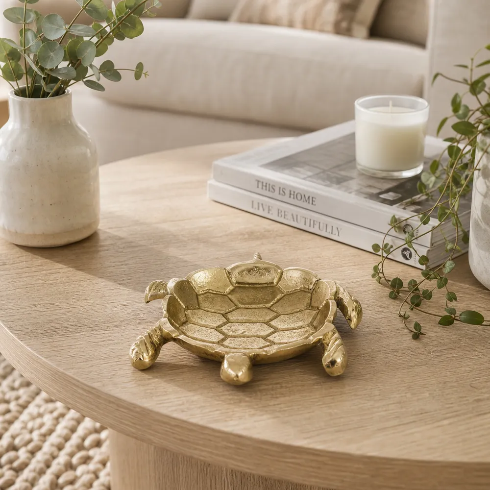 COLVINVALE GOLD DISH 2 (IN)