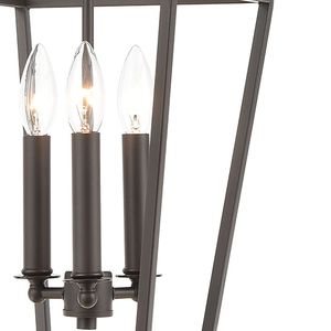 Fairfax 9'' Wide 3-Light Mini Pendant - Oil Rubbed Bronze 4