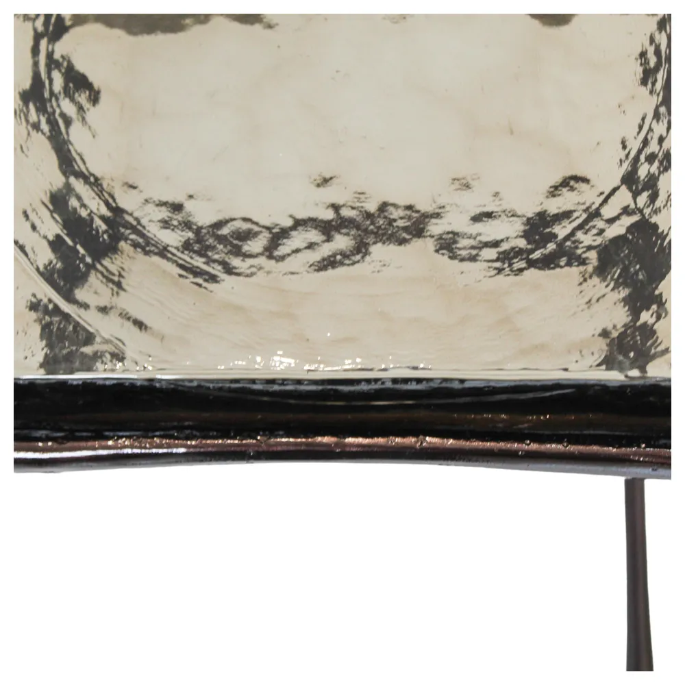 DRAKEROSE SET OF 2 BLACK TABLE 25 (IN)