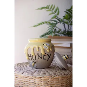 Ceramic Honey Jar 2