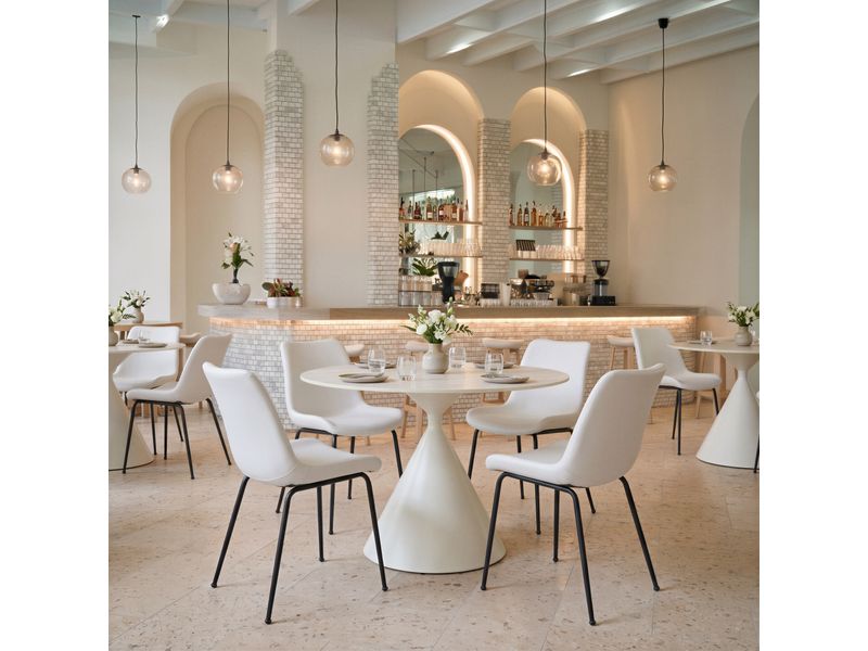 Byron Dining Chair White 9