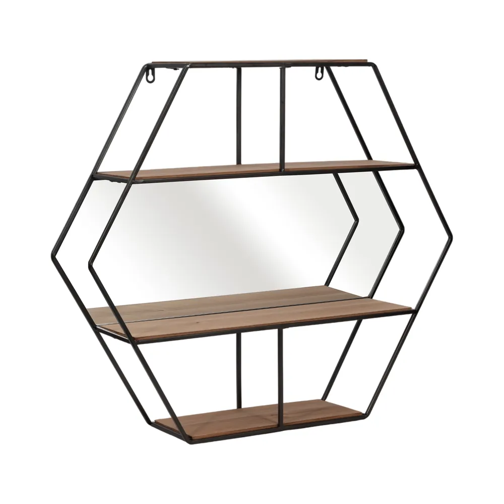 GARFIELDLEY BROWN WALL SHELF 24 (IN)