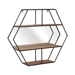 GARFIELDLEY BROWN WALL SHELF 24 (IN) 3