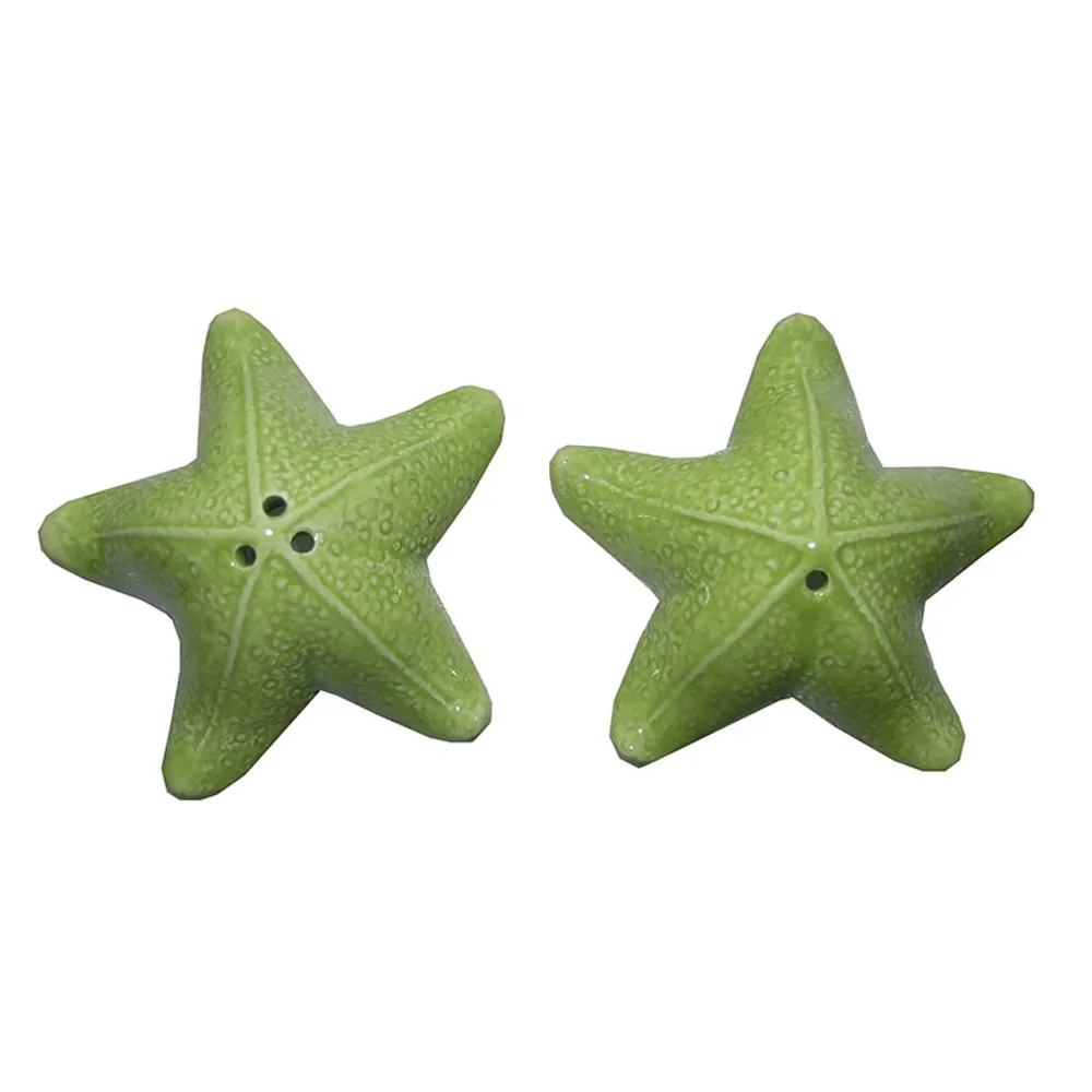 3" STARFISH SALT & PEPPER SHAKERS