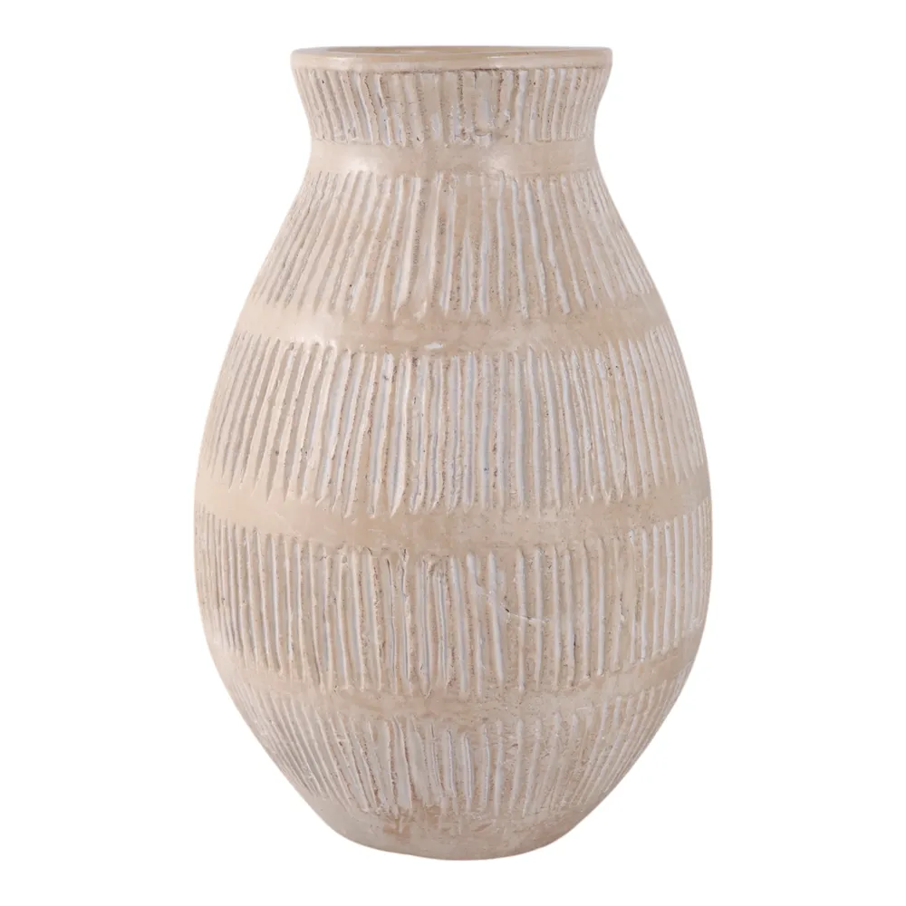 SAGEVIEW IVORY VASE 16 (IN)