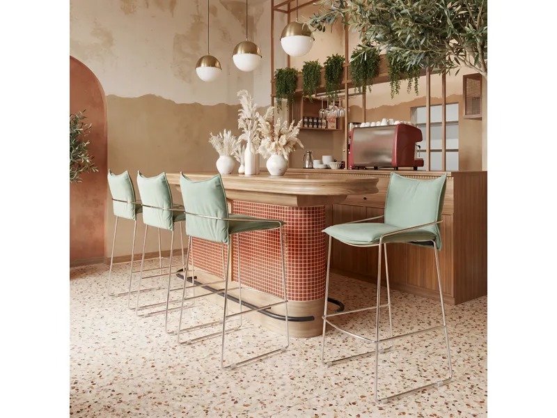 Pola Barstool Green 9