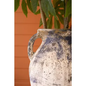 Large Rustic Clay Urn 2