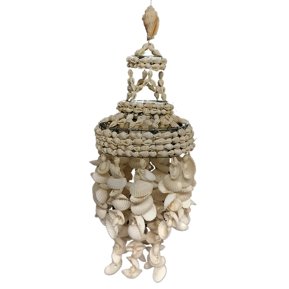 12" SHELL CHANDELIER