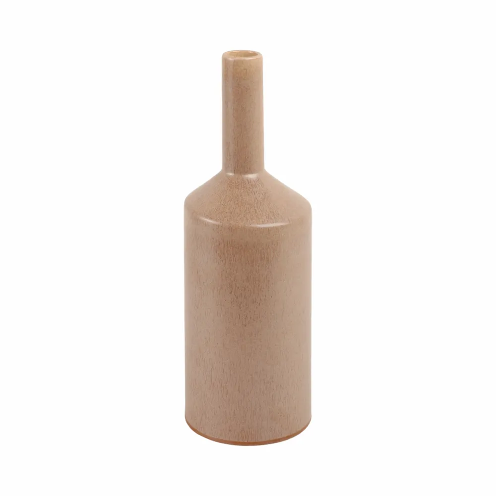HAZENWOOD BROWN VASE 13 (IN)