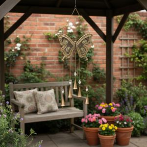 NOVASIDE GOLD WIND CHIME 24 (IN) 12