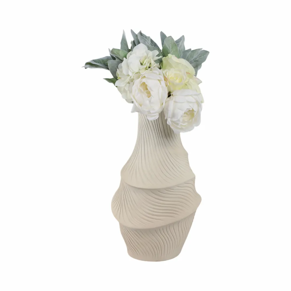 HARLEMWELL IVORY VASE 16 (IN)