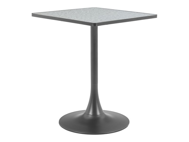 Spot Bistro Table Gray & Black 4