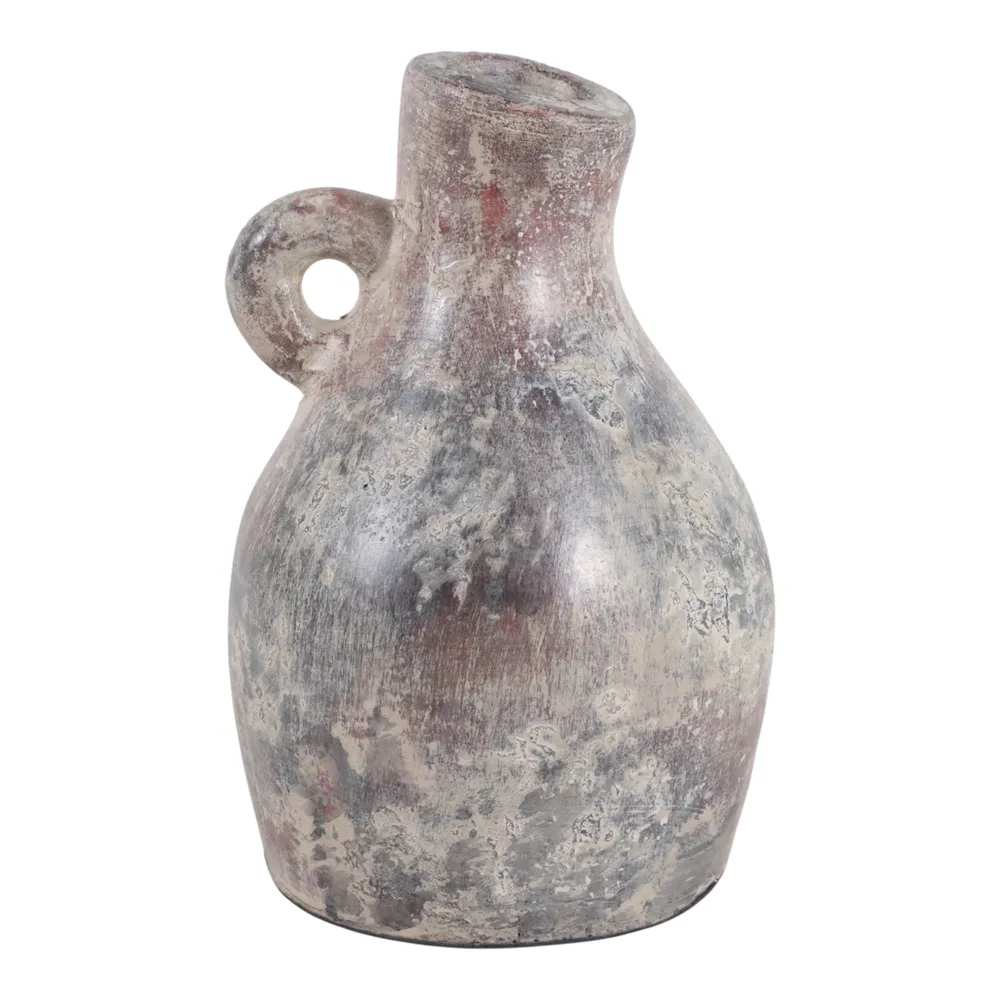GARFIELDROSE GRAY VASE 8 (IN)