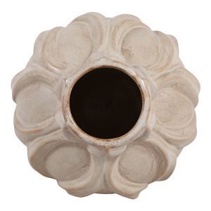 CARLTONOAK IVORY VASE 18 (IN) 9