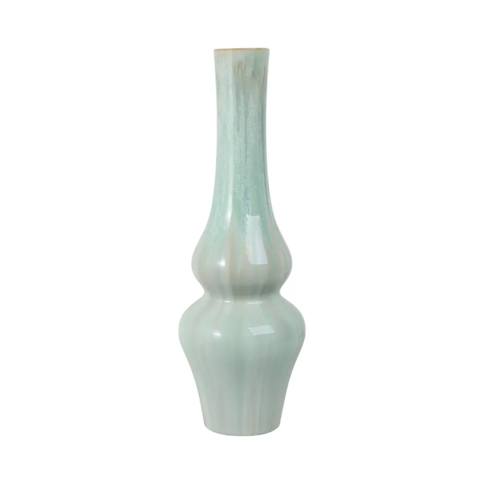 HADFIELDHOLM GREEN VASE 24 (IN)