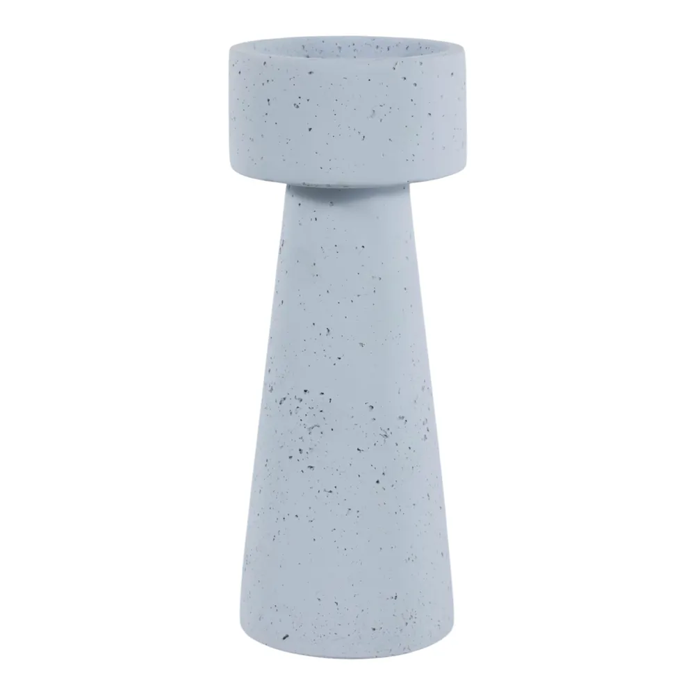 CARLIN BLUE CANDLE HOLDER 12 (IN)