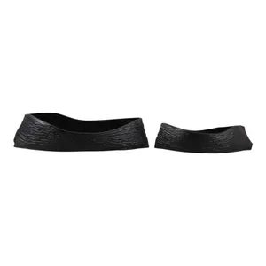 HARTONMILL SET OF 2 BLACK BOWLS 6 (IN) 1