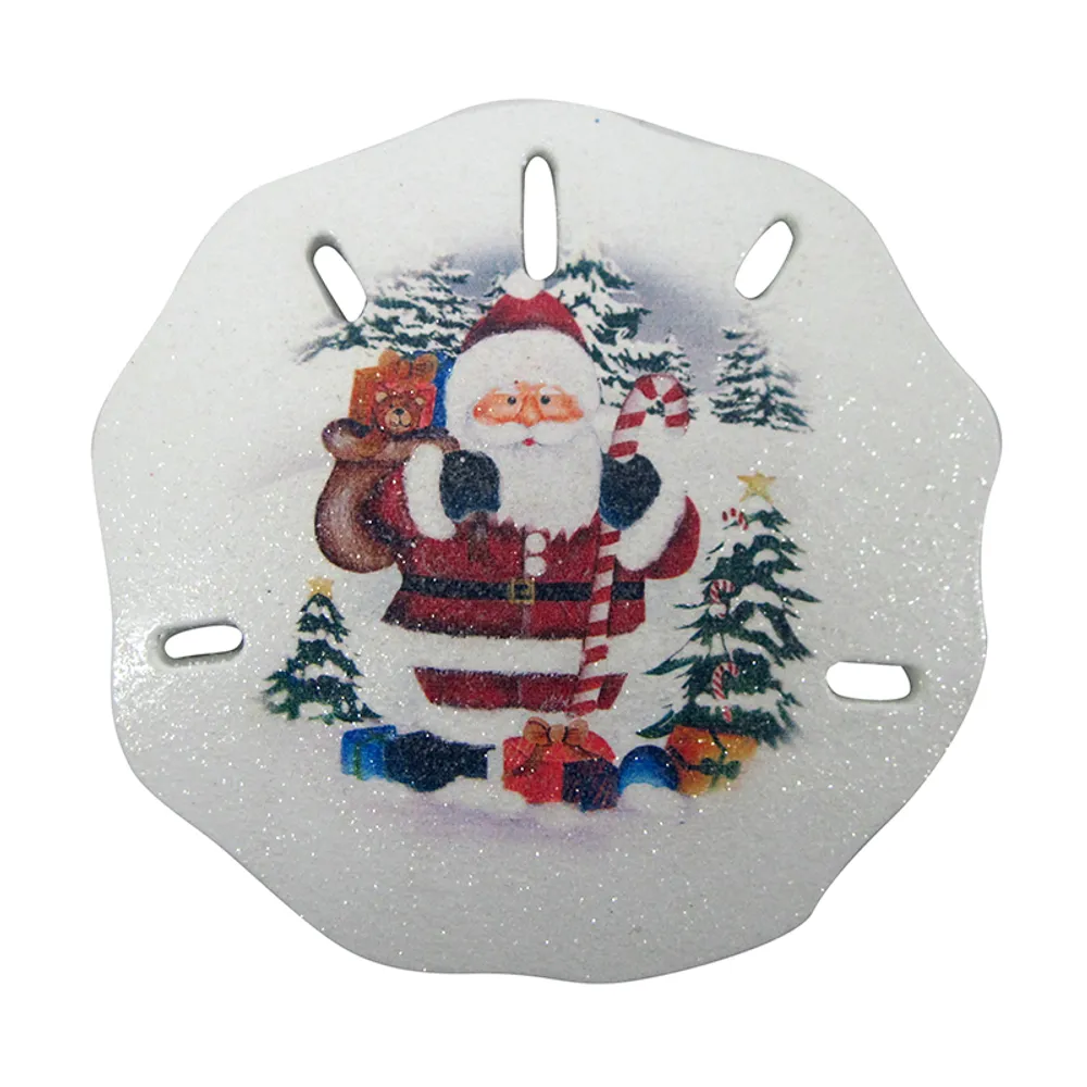 3-3/4" SANTA SAND DOLLAR MAGNET