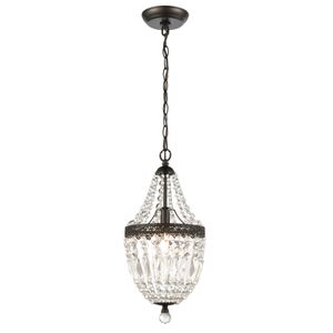 Morley 8.25'' Wide 1-Light Mini Pendant - Dark Bronze 1