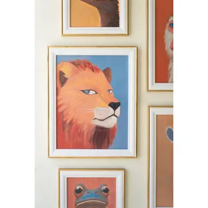 Set of 5 Framed Animal Prints 4