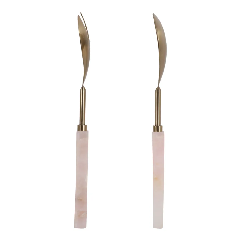 FRAZERGATE SET OF 2 GOLD SERVEWARE 1 (IN)