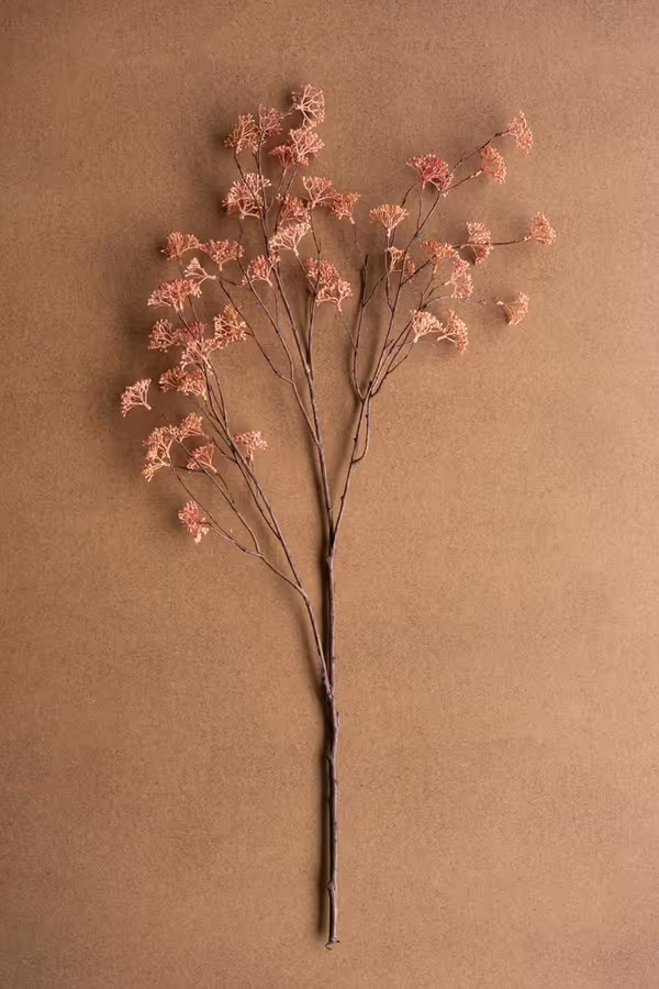 Artificial Blush Rice Flower Stem