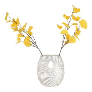 HAYWOODWAY WHITE VASE 12 (IN) 4