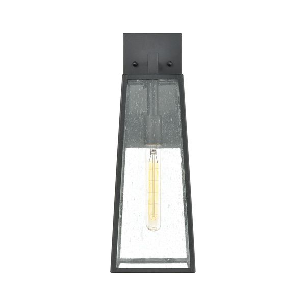 Meditterano 18'' High 1-Light Outdoor Sconce - Matte Black