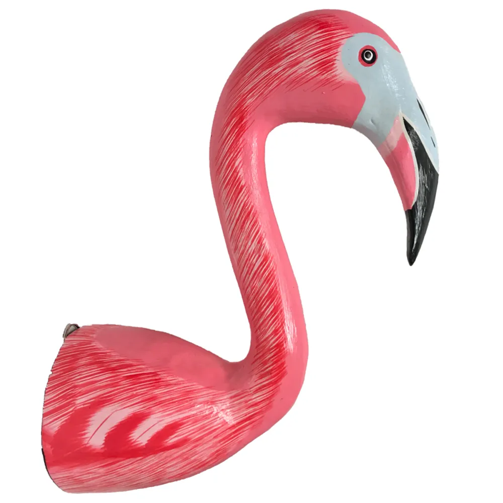 12-1/2" FLAMINGO HEAD WALL HOOK