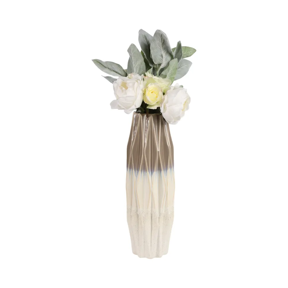 KIRAFORD IVORY VASE 17 (IN)