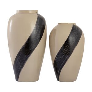 Brushstroke Vase - Large Cream 4