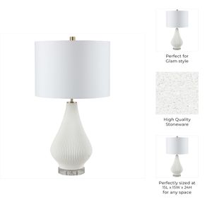 FERRISGATE WHITE LAMP 24 (IN) 8